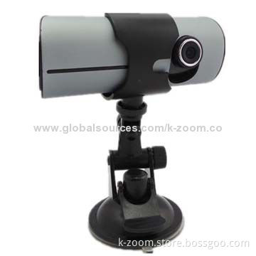 Vehicle DVR with 2.7-inch 16:9 High-definition LCD, Double CMOS Sensor